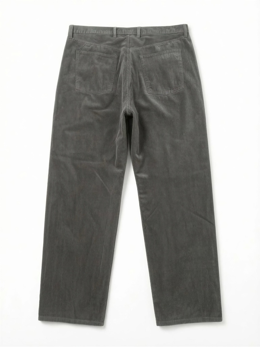 GAP Men's Corduroy Straight Pants - Charcoal Gray
